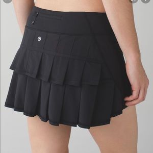 Black Lululemon Skort